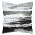 PALETTE HAND PAINTED DECORATIVE PILLOW IN CHARCOAL