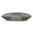 UMA COLORBLOCK DECORATIVE PILLOW IN GREIGE