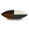 UMA COLORBLOCK DECORATIVE PILLOW IN FOREST