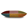 UMA COLORBLOCK DECORATIVE PILLOW IN NEON