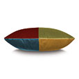 UMA COLORBLOCK DECORATIVE PILLOW IN CHROMATIC HUES