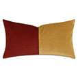 UMA COLORBLOCK DECORATIVE PILLOW IN CHROMATIC HUES