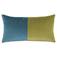 UMA COLORBLOCK DECORATIVE PILLOW IN CHROMATIC HUES