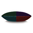 UMA COLORBLOCK DECORATIVE PILLOW IN GEMSTONE