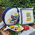 TINNED SARDINES DECORATIVE PILLOW