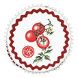 VINE TOMATOES DECORATIVE PILLOW