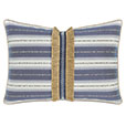 WELLERMAN FRINGE DECORATIVE PILLOW IN COASTAL