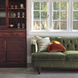 Uma Demilune Decorative Pillow in Orange