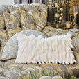 Tinsel Demilune Decorative Pillow