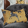 Tenenbaum Zebra Decorative Pillow in Honey