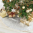 Tinsel Sequined Tree Skirt