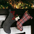 Lennox Faux Fur Stocking