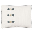 Jude Ivory Standard Sham (Left)