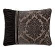 Isadora Charcoal Standard Sham (Left)