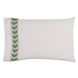 Akela Leaf Standard Sham In Green (Left)