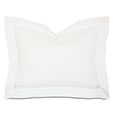 Roma Sateen Standard Sham in White