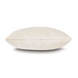 Coperta Diamond Quilted Standard Sham in Ivory