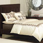 Anthemion Ivory/Brown Standard Sham