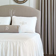 Leonara White Standard Sham
