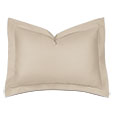 Deluca Sateen Standard Sham in Almond