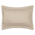 Deluca Sateen Standard Sham in Almond