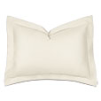 Deluca Sateen Standard Sham in Ivory