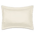 Deluca Sateen Standard Sham in Ivory