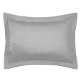 Deluca Sateen Standard Sham in Silver