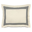 Breeze Pearl/Slate Standard Sham