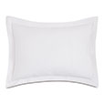 Matera Pique Standard Sham in White