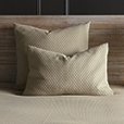Tegan Matelasse Standard Sham In Sand