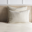 Tegan Matelasse Standard Sham In Ivory