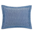 Paloma Woven Standard Sham In Blue