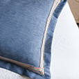 Paloma Woven Standard Sham In Blue