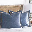 Paloma Woven Standard Sham In Blue