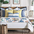 Paloma Woven Standard Sham In Blue