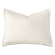 Vail Percale Standard Sham In Ivory