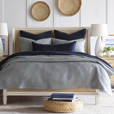 Hansel Flannel Standard Sham In Navy