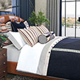 ALISTAIR VELVET STRIPE STANDARD SHAM
