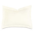 Fresco Sateen Standard Sham in Ivory