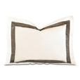 Cornice Ivory/Truffle Standard Sham