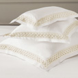 Juliet Lace Standard Sham in Ivory/Ivory