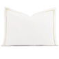 Enzo Satin Stitch Standard Sham in Bisque