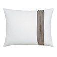Breeze White Standard Sham Right