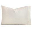 Emilio Jacquard Stripe Pillowcases in Ivory