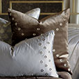 Silvio Metallic Decorative Pillow