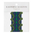 ERDEM CYAN BORDER SAMPLE