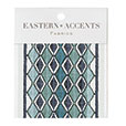 IVY TURQUOISE BORDER SAMPLE