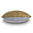 Castle Linen Decorative Pillow In Gold