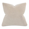 Brera Horizontal Tailor Tacks Decorative Pillow In Bisque